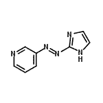 CAS 登录号：780761-62-8， 3-[(E)-1H-咪唑-2-基偶氮]吡啶