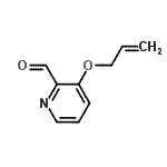 CAS 登录号：780800-75-1， 3-(烯丙氧基)-2-吡啶甲醛