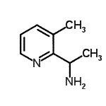 CAS 登录号：780803-63-6， 1-(3-甲基-2-吡啶基)乙胺