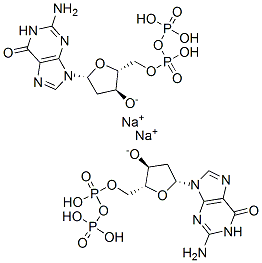 CAS 登录号：78101-74-3， 2'-脱氧-鸟苷 5'-(三氢二磷酸酯)二钠盐