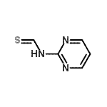 CAS 登录号：78158-92-6， N-2-嘧啶基硫基甲酰胺
