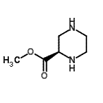 CAS 登录号：781588-93-0， 甲基(2R)-2-哌嗪羧酸酯