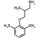CAS 登录号：781595-59-3， 3-(2,6-二甲基苯氧基)-2-甲基-1-丙胺