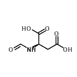 CAS 登录号：781609-01-6， N-甲酰基-D-天冬氨酸