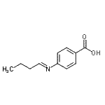 CAS 登录号：781658-42-2， 4-[(E)-丁亚基氨基]苯甲酸