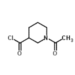 CAS 登录号：781664-53-7， 1-乙酰基-3-哌啶羰基氯化物