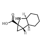CAS 登录号：781676-26-4， (1aS,2aS,6aS,6bS)-八氢环丙并[b]吲哚-1a(1H)-羧酸