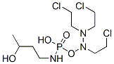CAS 登录号：78218-75-4， 4-[[二(2-氯乙基)氨基-(2-氯乙基氨基)磷酰]氨基]丁烷-2-醇