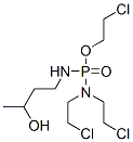 CAS 登录号：78218-80-1， 4-[[二(2-氯乙基)氨基-(2-氯乙氧基)磷酰]氨基]丁烷-2-醇