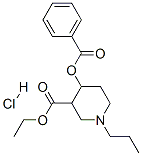 CAS 登录号:78219-27-9, 4-苯甲酰氧基-1-丙基哌啶-3-羧酸乙酯盐酸盐