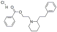 CAS 登录号:78219-38-2, 2-(2-苯乙基哌啶-1-基)乙基苯甲酸酯盐酸盐