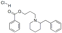 CAS 登录号:78219-41-7, 3-(2-苄基哌啶-1-基)丙基苯甲酸酯盐酸盐