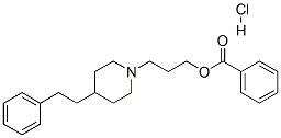 CAS#: 78219-46-2, 3-(4-Phenethylpiperidin-1-Yl)Propyl Benzoate Hydrochloride