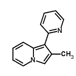 CAS 登录号：782431-83-8， 2-甲基-1-(2-吡啶基)吲嗪