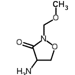 CAS#: 782446-87-1, 4-Amino-2-(methoxymethyl)-1,2-oxazolidin-3-one