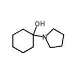 CAS#: 782449-37-0, 1-(1-Pyrrolidinyl)cyclohexanol