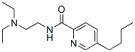 CAS 登录号:78272-90-9, 5-丁基-N-(2-二乙基氨基乙基)吡啶-2-甲酰胺