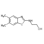 CAS 登录号：78290-92-3， 2-[(5,6-二甲基-1,3-苯并噻唑-2-基)氨基]乙醇