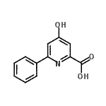 CAS 登录号：78296-37-4， 4-羟基-6-苯基-2-吡啶羧酸