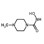 CAS 登录号：78322-23-3， N-羟基-4-甲基-1-哌嗪甲酰胺