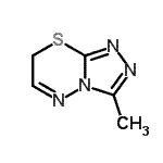 CAS 登录号：783246-51-5， 3-甲基-7H-[1,2,4]三唑并[3,4-b][1,3,4]噻二嗪