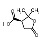 CAS 登录号：783349-41-7， (3R)-2,2-二甲基-5-氧代四氢-3-呋喃羧酸