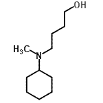 CAS 登录号：78345-59-2， 4-[环己基(甲基)氨基]-1-丁醇