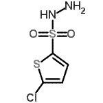 CAS 登录号：78380-28-6， 5-氯-2-噻吩磺酰肼