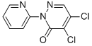 CAS#: 78389-19-2, 4,5-Dichloro-2-pyridin-2-ylpyridazin-3-one