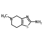 CAS 登录号：784079-98-7， 5-甲基-4,5,6,7-四氢[1,3]噻唑并[4,5-c]吡啶-2-胺