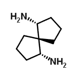 CAS 登录号：784181-95-9， (1R,6R)-螺[4.4]壬烷-1,6-二胺