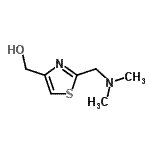 CAS 登录号：78441-69-7， {2-[(二甲基氨基)甲基]-1,3-噻唑-4-基}甲醇