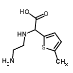 CAS 登录号：785006-46-4， [(2-氨基乙基)氨基](5-甲基-2-噻吩基)乙酸