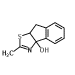 CAS 登录号：785035-84-9， 2-甲基-8,8a-二氢-3aH-茚并[1,2-d][1,3]噻唑-3a-醇
