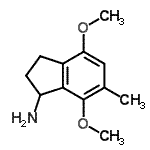 CAS#: 785717-80-8, 4,7-Dimethoxy-6-methyl-1-indanamine