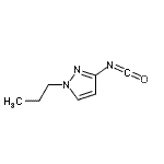 CAS 登录号：785781-22-8， 3-异氰酸-1-丙基-1H-吡唑