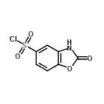 CAS 登录号：78633-41-7， 2-氧代-2,3-二氢-1,3-苯并恶唑-5-磺酰氯