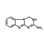 CAS 登录号：78650-01-8， 1,4-二氢[1,3,5]三嗪并[1,2-a]苯并咪唑-2-胺