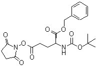 CAS#: 78658-49-8, 1-Benzyl 5-(2,5-dioxo-1-pyrrolidinyl) N-{[(2-methyl-2-propanyl)oxy]carbonyl}-L-glutamate