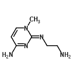CAS 登录号：786586-27-4， N-(4-亚氨基-1-甲基-1,4-二氢-2-嘧啶基)-1,2-乙二胺