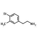 CAS 登录号：786625-94-3， 2-(4-溴-3-甲基苯基)乙胺