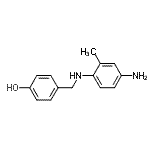 CAS 登录号：786634-44-4， 4-{[(4-氨基-2-甲基苯基)氨基]甲基}苯酚