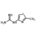 CAS 登录号：786634-51-3， 1-(2-甲基-1,3-噻唑-4-基)胍