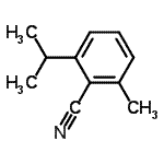 CAS 登录号：786677-15-4， 2-异丙基-6-甲基-苯甲腈