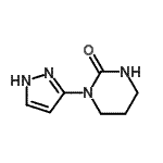 CAS 登录号：786700-19-4， 1-(1H-吡唑-3-基)四氢-2(1H)-嘧啶酮