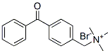 CAS#: 78697-24-2, (4-Benzoylphenyl)Methyl-Trimethylazanium Bromide