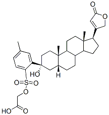 CAS 登录号：78730-58-2， [(3S,5S,8R,9S,10S,13R,17R)-14-羟基-10,13-二甲基-17-(5-氧代-2H-呋喃-3-基)-1,2,3,4,5,6,7,8,9,11,12,15,16,17-十四氢环戊烯并[a]菲-3-基]2-(4-甲基苯基)磺酰基氧基乙酸酯