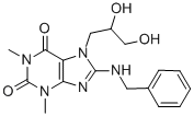 CAS#: 78740-20-2, 7-(2,3-Dihydroxypropyl)-1,3-Dimethyl-8-(Phenylmethylamino)Purine-2,6-Dione