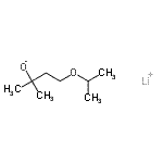 CAS 登录号：78740-39-3， 锂4-异丙氧基-2-甲基-丁烷-2-醇