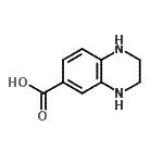 CAS#: 787490-63-5, 1,2,3,4-Tetrahydro-6-quinoxalinecarboxylic acid